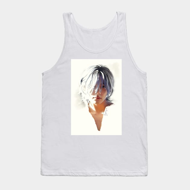 Taehyung baazar Tank Top by GwynArt